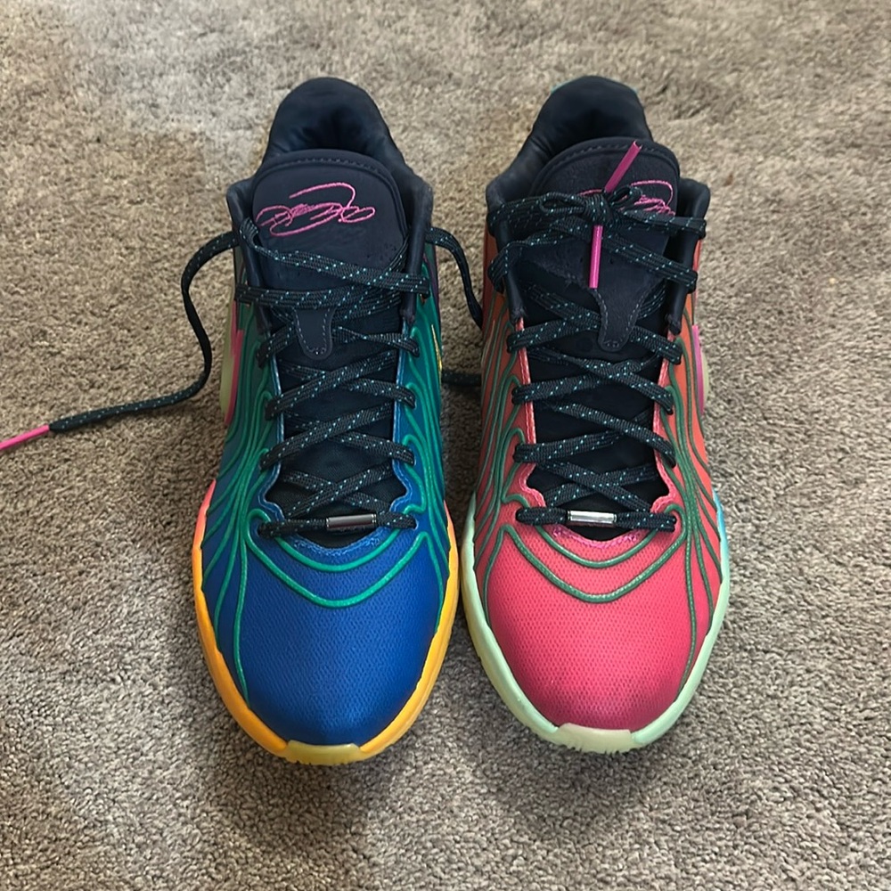 Nike LeBron XXI ‘Optimism’ Photo Blue Laser Fuchsia Men’s Size 10